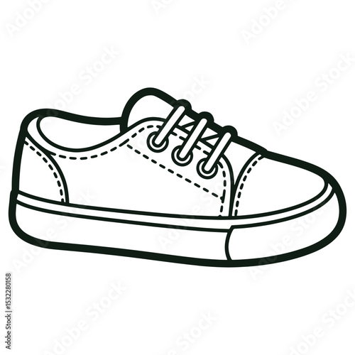 sneakers vector illustration