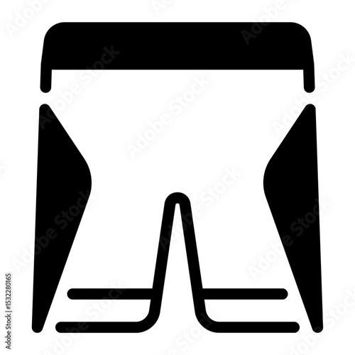 This Cycling Shorts icon is suitable for Bycycle, Sport, Healthy Lifestyle, etc