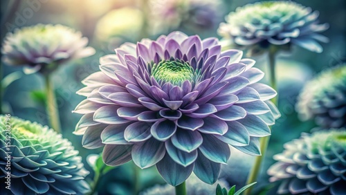 Dahlia Flower in Bloom