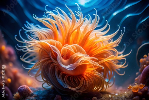 Anemone Flower Underwater