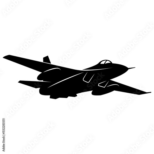jet fighter, fighter plane isolated on white	