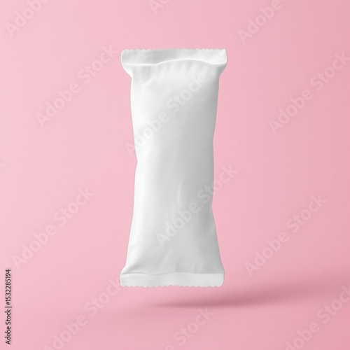 ice cream white packaging mockup