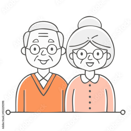 old man and woman
