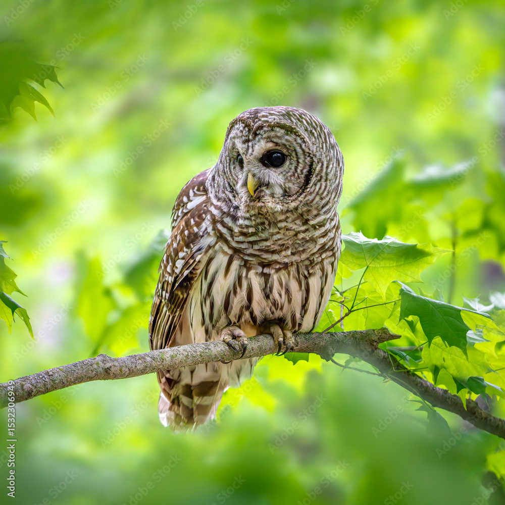 Fototapeta premium Female Barred Owl
