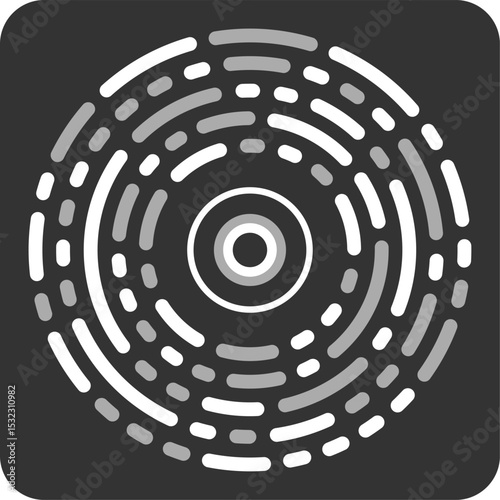 Tech App and Blockchain. Digital Code, Dots, Artificial Intelligence, Network Connection, Cyber Security, Innovation. Modern Tech Background Circle Pattern, Digital Transformation, Futuristic design