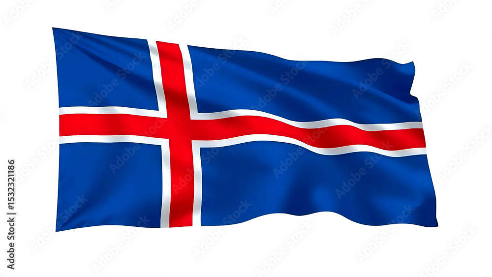 Icelandic Flag History, Symbolism, and Significance of the Blue, White, and Red Cross Icelandic Flag History, Symbolism, and Significance of the Blue, White, and Red Cross