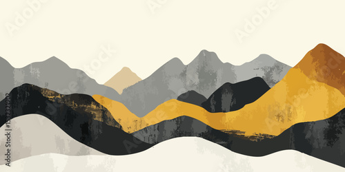 Abstract Mountain Range (3)
