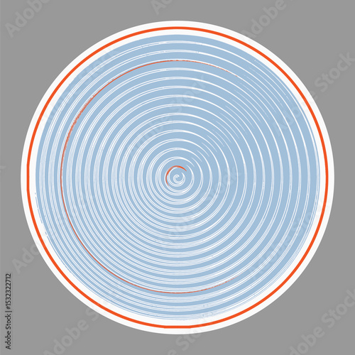 vector hand painting cretive round art design for  watercolor drawn modern geometric ceramic plate pattern design, wall decor, poster, print, cover, hat, geometric, creative home decor, t shirt