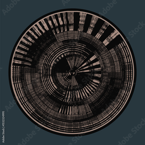 vector hand painting cretive round art design for  watercolor drawn modern geometric ceramic plate pattern design, wall decor, poster, print, cover, hat, geometric, creative home decor, t shirt