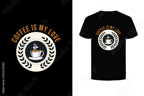 coffee t shirt design, Best coffee t-shirt design. 