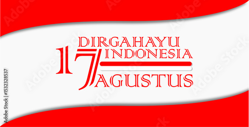 indonesia independence day banner
