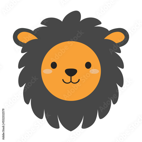 Cute Lion Cartoon