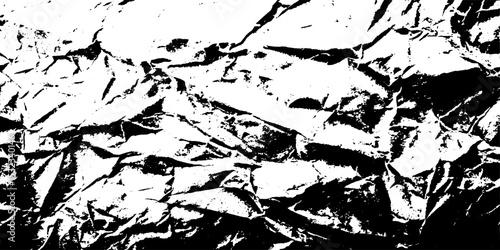 Grunge Dust and Scratch Texture on White Background Vintage Overlay Effect