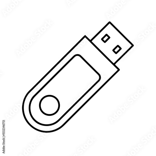 usb flash drive icon