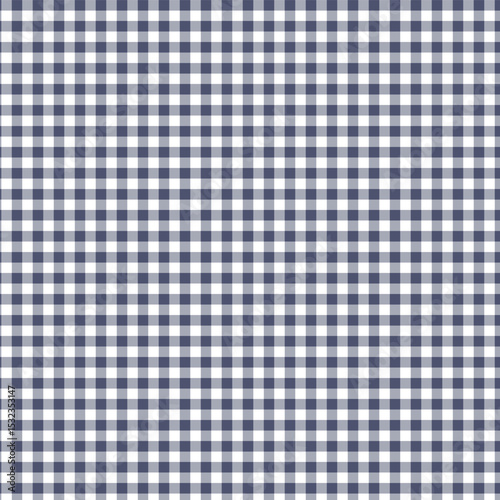 Muted Purple Gingham Seamless Pattern, Dusty Violet and White Checkered Background