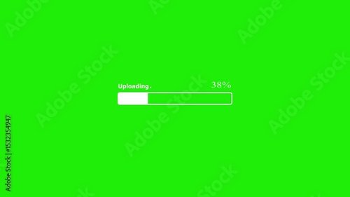 green screen Upload icons or load icon animations.