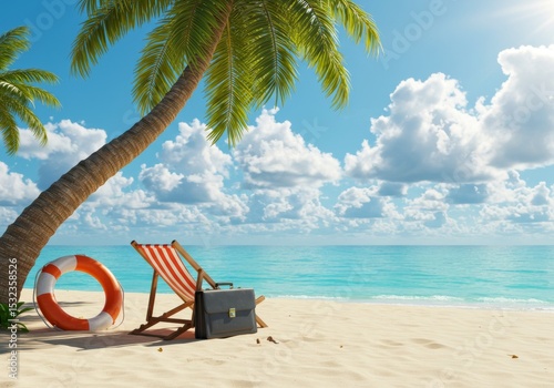 Tropical Beach Vacation: Relaxation, Escape, and Sun-Kissed Dreams