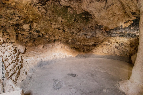 Cave in Lalish temple complex, Kurdistan Region of Iraq photo