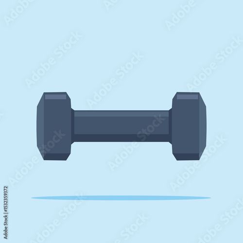 illustration of barbell or dumbbell weights with sand filling for women. design for gym, bodybuilding or sports