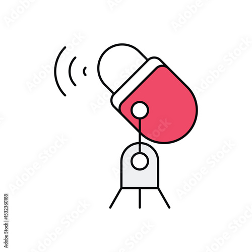 Podcasting Vector icon