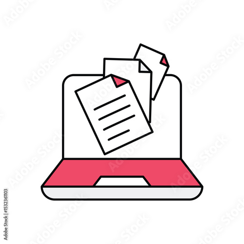 Copywriting Vector icon