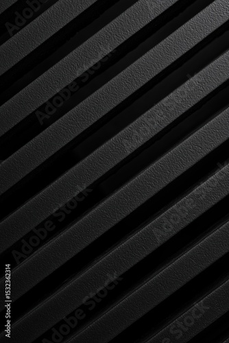 Metallic Slotted grill Surface Close-Up with Diagonal Lines