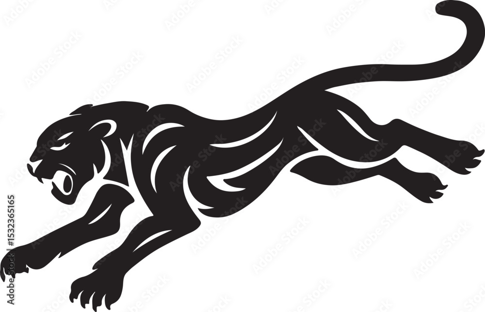 Obraz premium Wildlife Hunting Emblems: Bear, Wolf, Deer & Antlers with Crossed Rifles