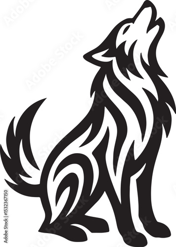 Wallpaper Mural Wildlife Hunting Emblems: Bear, Wolf, Deer & Antlers with Crossed Rifles Torontodigital.ca