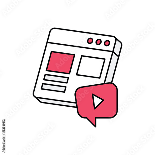 CMS  Vector icon