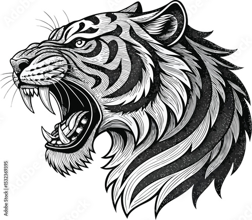 lion head tattoo
