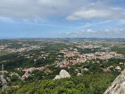 A city seen from above