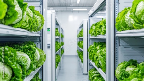 Modern Vegetable Storage Facility: Technology-Integrated and Energy-Efficient