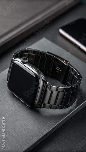 Luxury Black  Wristwatch with Polished Dial – A Timeless Statement of Precision and Style