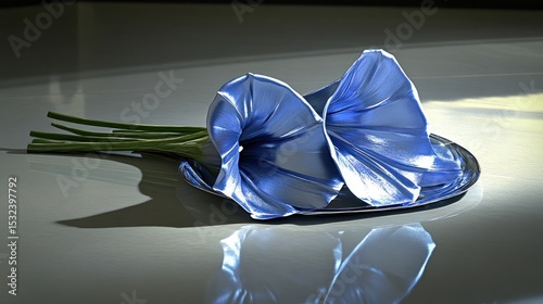 Blue Flower Arrangement