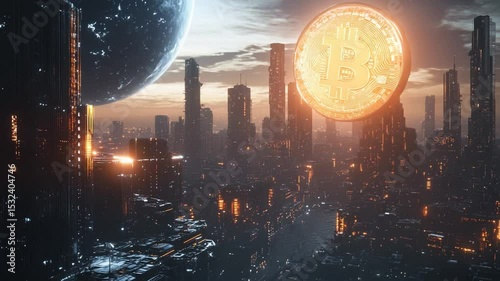 City under the Bitcoin Sun