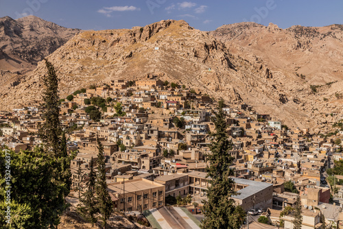 View of Akre town, Kurdistan Region of Iraq