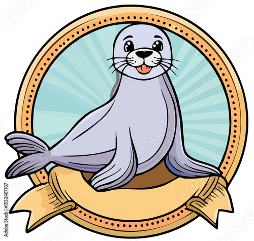 Friendly Seal Drawing