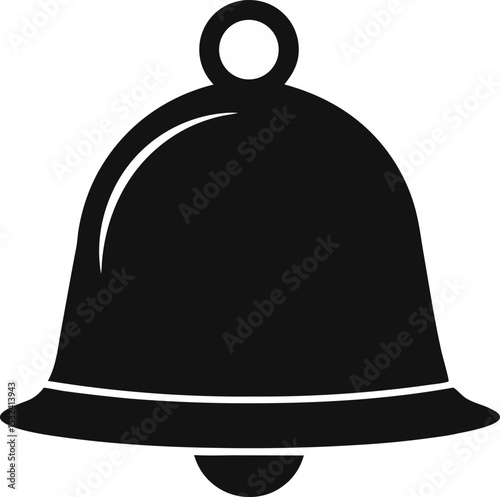 Bell Silhouette Vector Illustration 