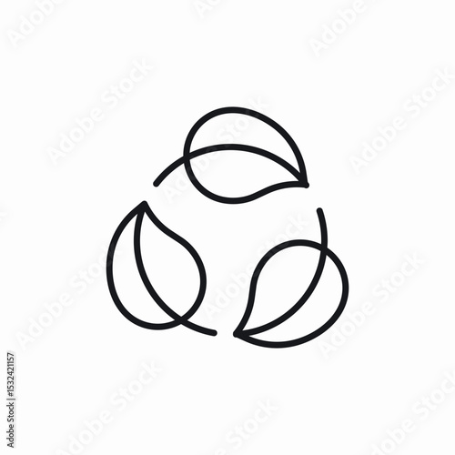 green recycling icon sign vector