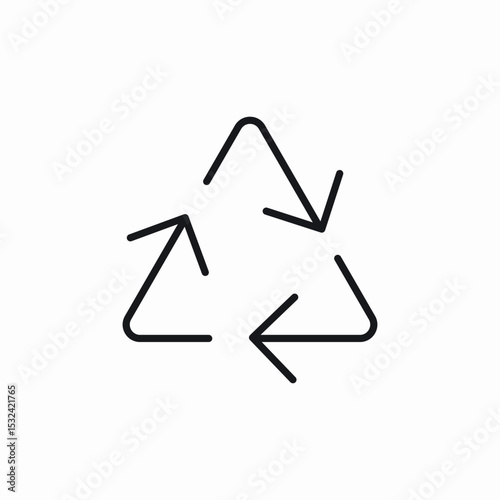 recycling action icon sign vector