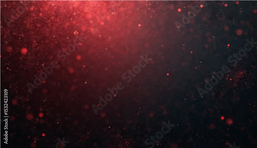 Abstract gradient background with grainy texture dark red dots .