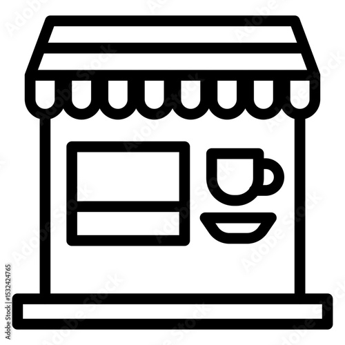 Vector Design Cafe Icon Style