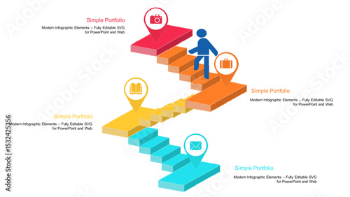 Fully editable vector SVG file compatible with PowerPoint, Illustrator, and most vector-based applications. Ideal for presentations, infographics, and business slide designs.