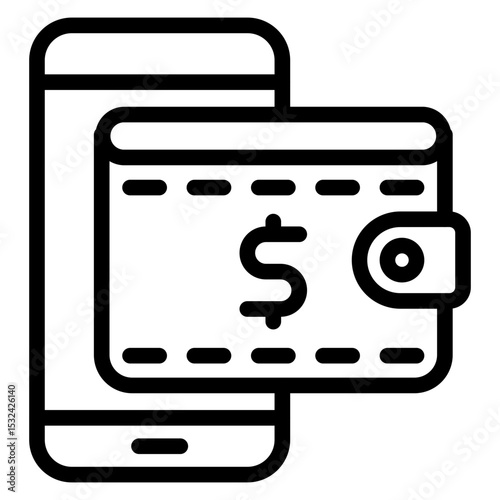 Vector Design Ewallet Icon Style