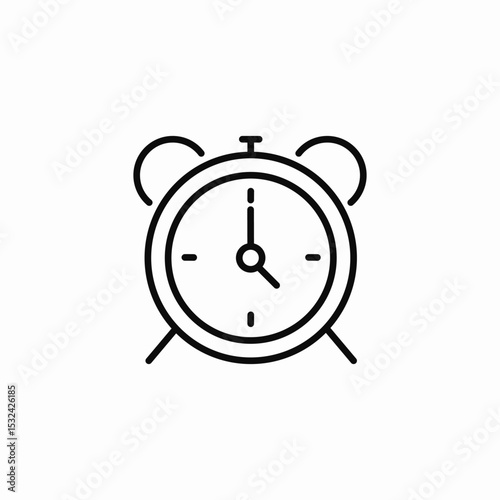 stopwatch reminder time icon sign vector
