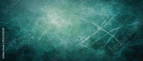 Teal Marble Texture: Abstract Background of Veined Stone