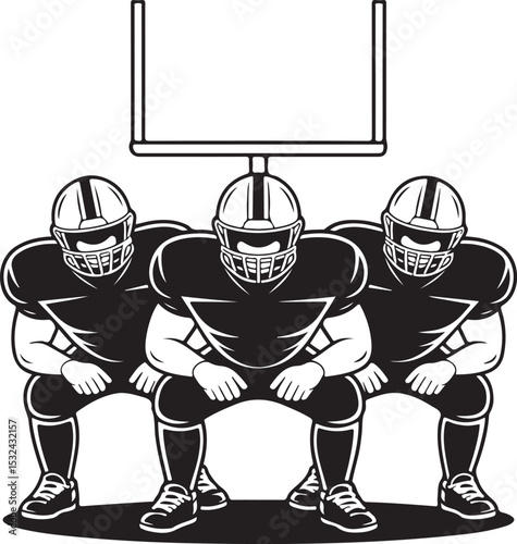 American Football Silhouette – Player Action & Game Pose Vector

Touchdown Football SVG – Helmet, Ball & Gridiron Clipart

Quarterback Throw Silhouette – Dynamic Sports Design

Running Back Vector – A