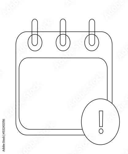 error calendar icon