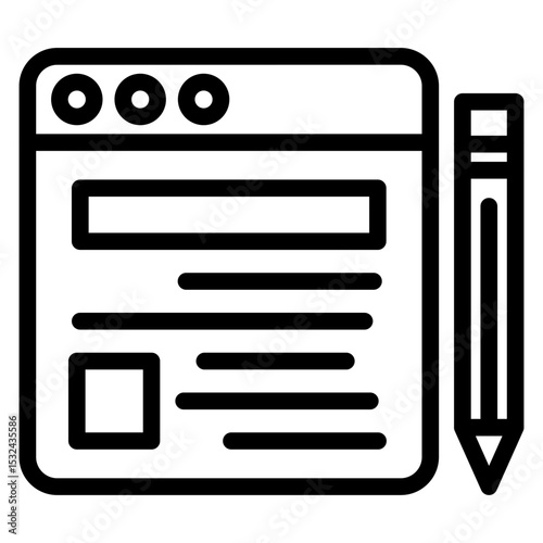 Vector Design Prototyping Icon Style