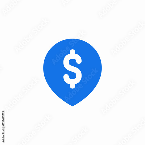 cash point icon sign vector